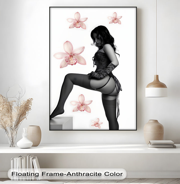 Velvet Desire – Erotic Canvas Print