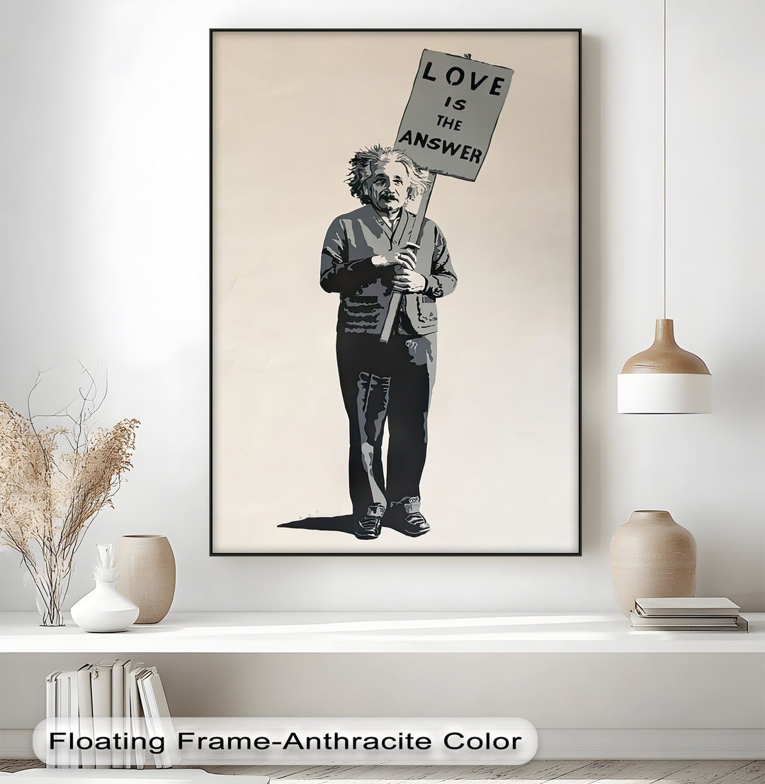 Winterliche Ruhe – Japanische Frau im blauen Kimono, Leinwanddruck | Gerahmtes Kunstwerk