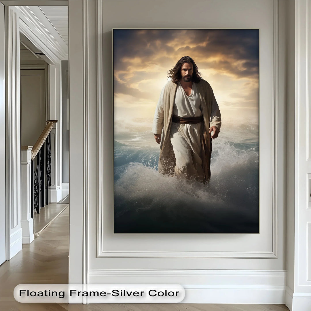 Divine Path – Jesus on the Sea Canvas Prints - MyPhotoStation