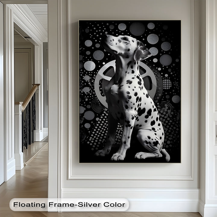 Retro Dalmatian – Puppies Canvas Print