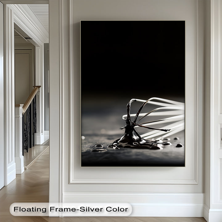 Whisked Elegance – Dark Chocolate Drizzle Canvas Prints