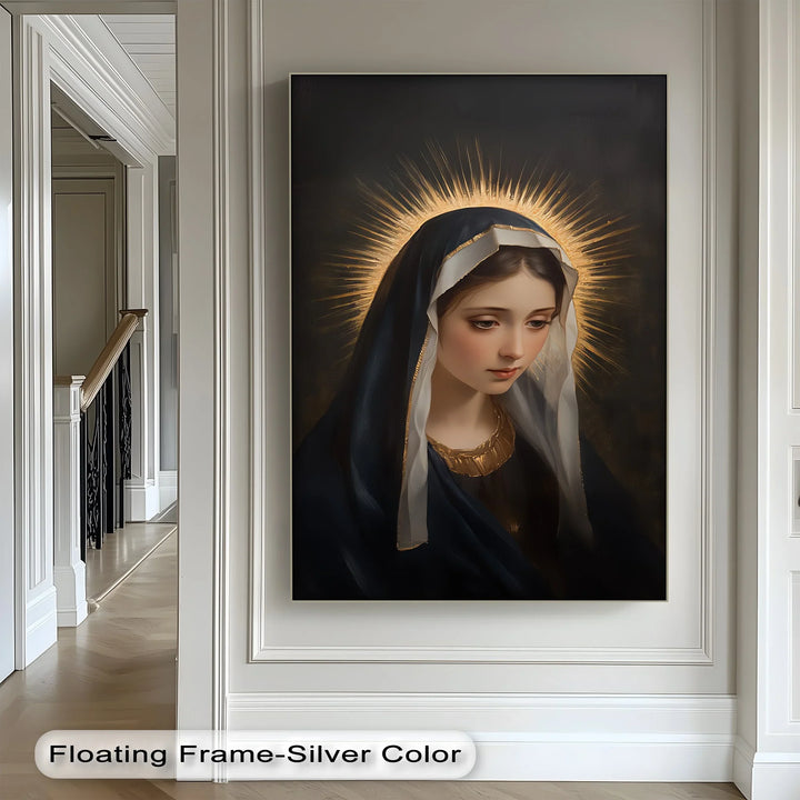 Holy Light – Virgin Mary Canvas Wall Art - MyPhotoStation