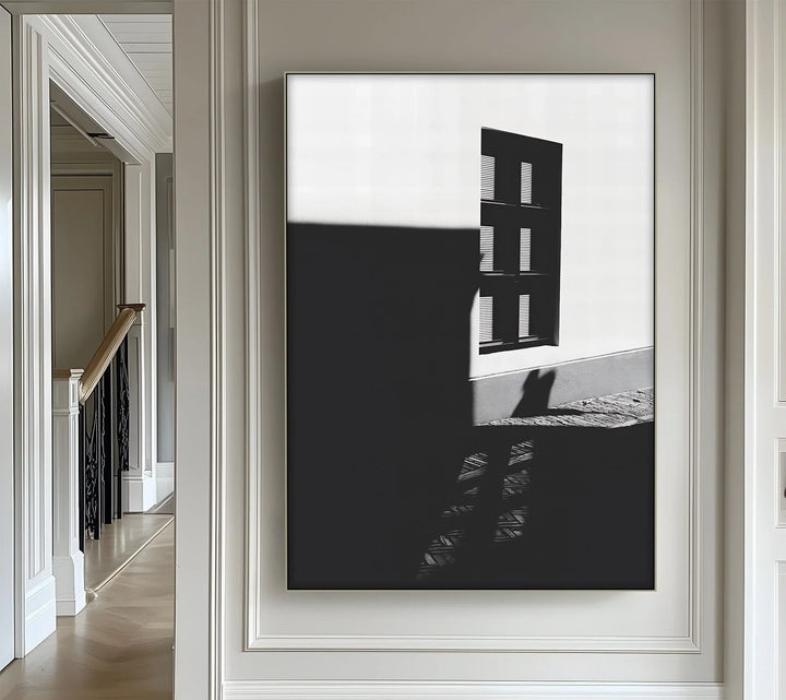 Shadow Geometry – Minimalist Window & Light Canvas Prints - MyPhotoStation