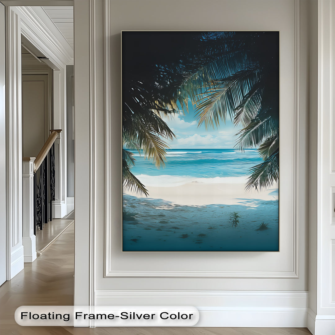 Tropical Hideaway View – Oceanfront Canvas Prints
