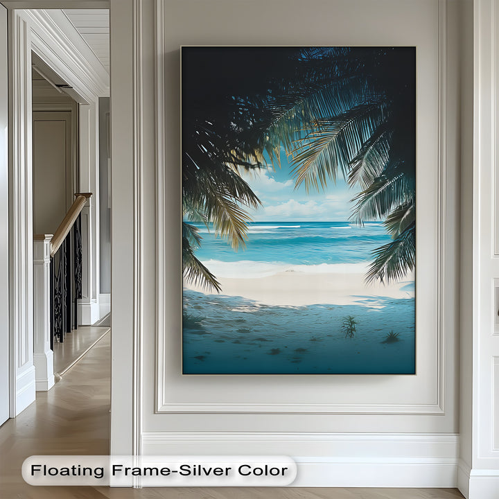 Tropical Hideaway View – Oceanfront Canvas Prints