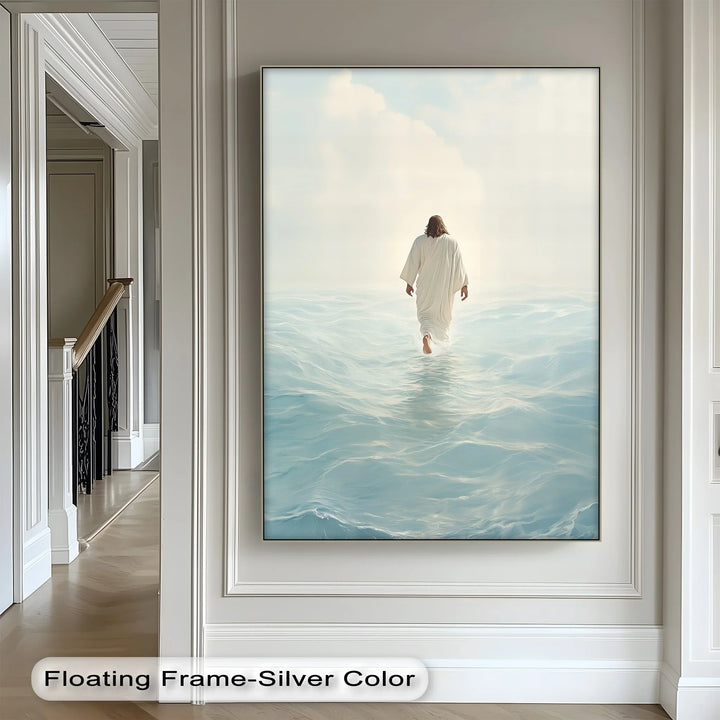 Divine Calm – Jesus Walking on Water Canvas Print - MyPhotoStation