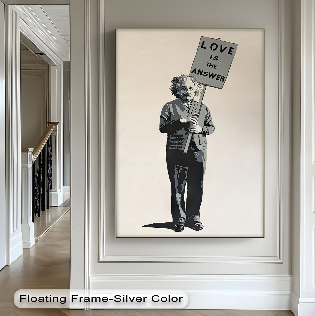 Winterliche Ruhe – Japanische Frau im blauen Kimono, Leinwanddruck | Gerahmtes Kunstwerk