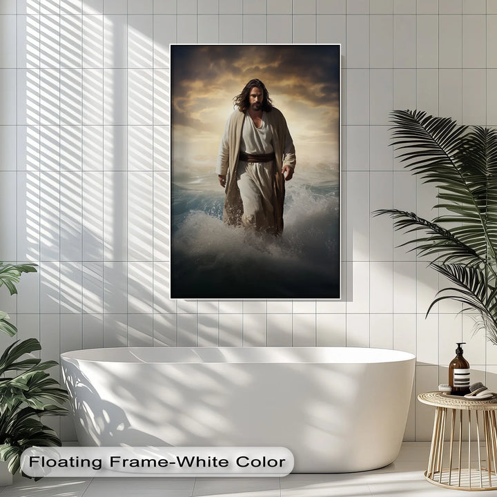 Divine Path – Jesus on the Sea Canvas Prints - MyPhotoStation