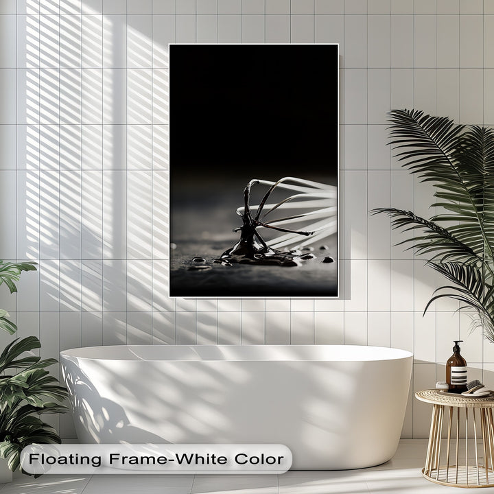 Whisked Elegance – Dark Chocolate Drizzle Canvas Prints