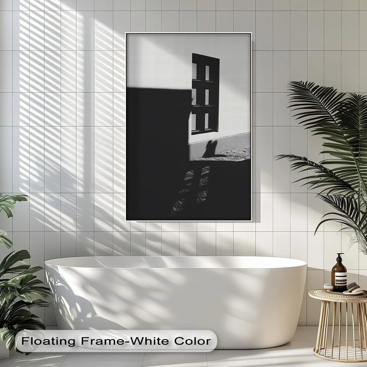 Shadow Geometry – Minimalist Window & Light Canvas Prints - MyPhotoStation