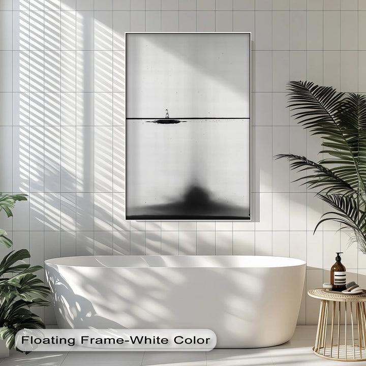 Equilibrium Drop – Minimalist Water Ripple Canvas Prints - MyPhotoStation