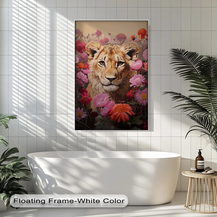 Wild Grace Among Blossoms – Animal Canvas Print - MyPhotoStation
