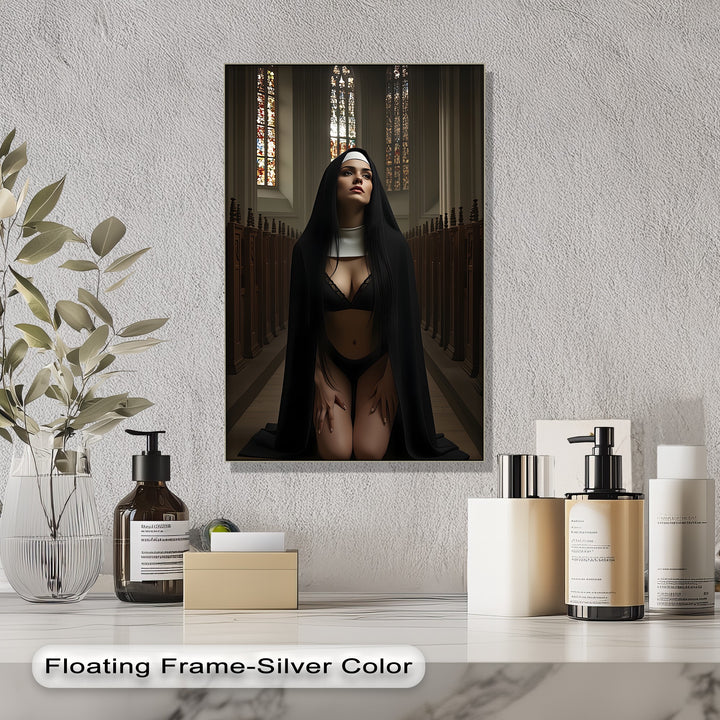Sacred Temptation – Erotic Canvas Print