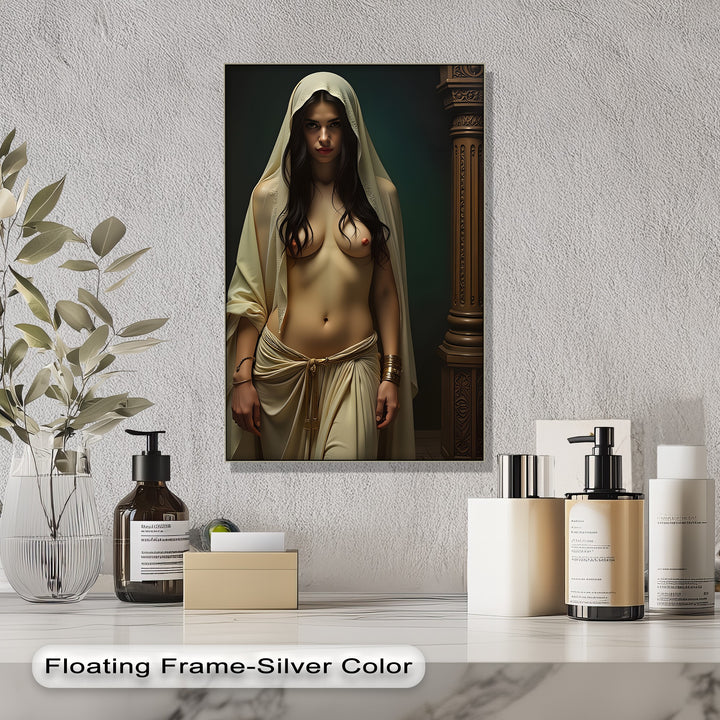 premium erotic canvas print for sophisticated interior décor