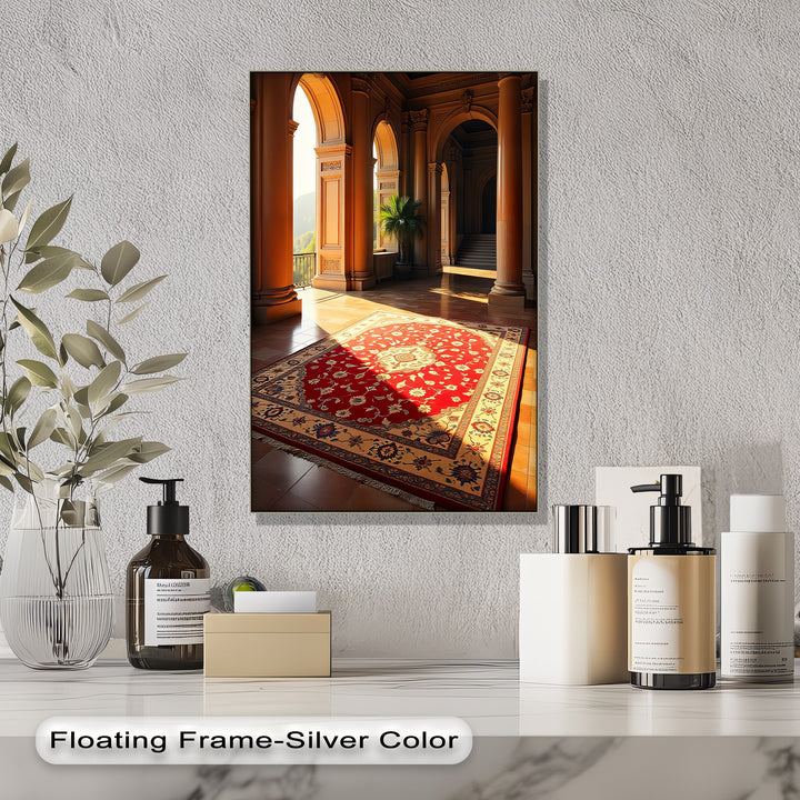 Golden Dawn Medallion – Persian Canvas Print