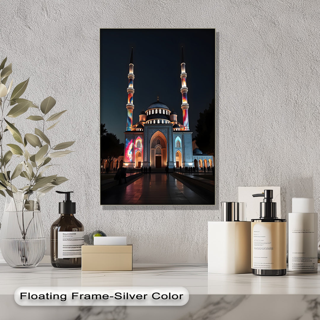 Radiant Minarets – Islamic Architecture Canvas Print
