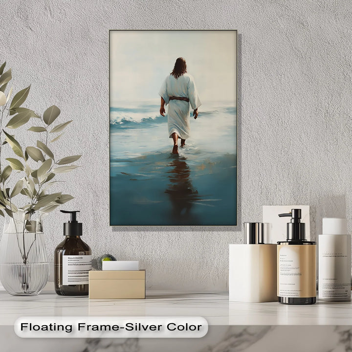 Divine Path – Jesus Walking on Water Canvas Prints - MyPhotoStation