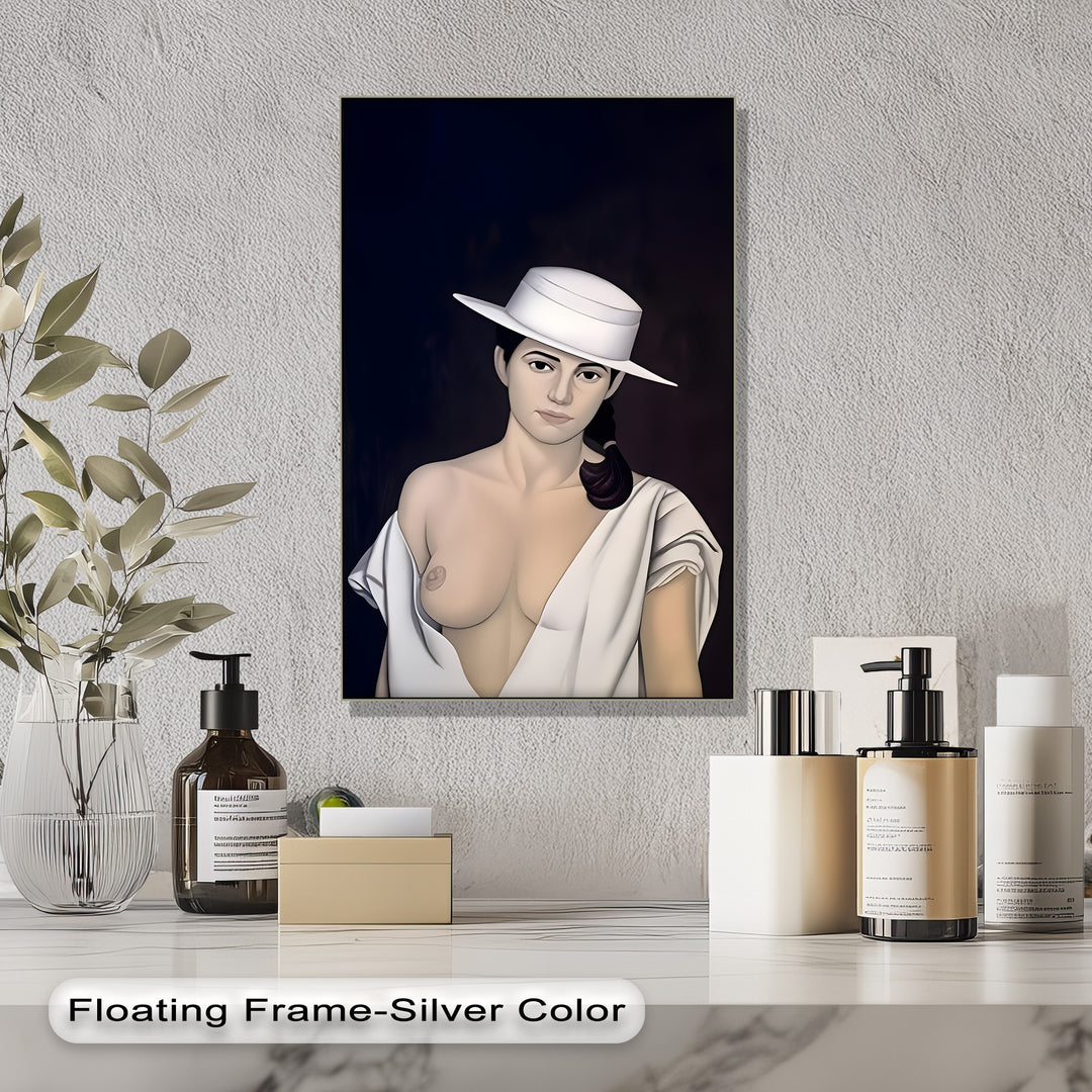 sophisticated canvas collage prints elegant ambience living room art