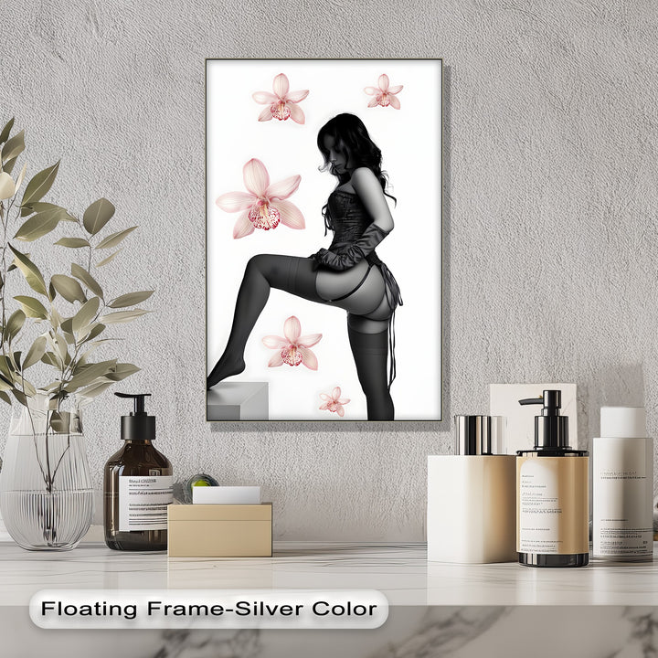Velvet Desire – Erotic Canvas Print