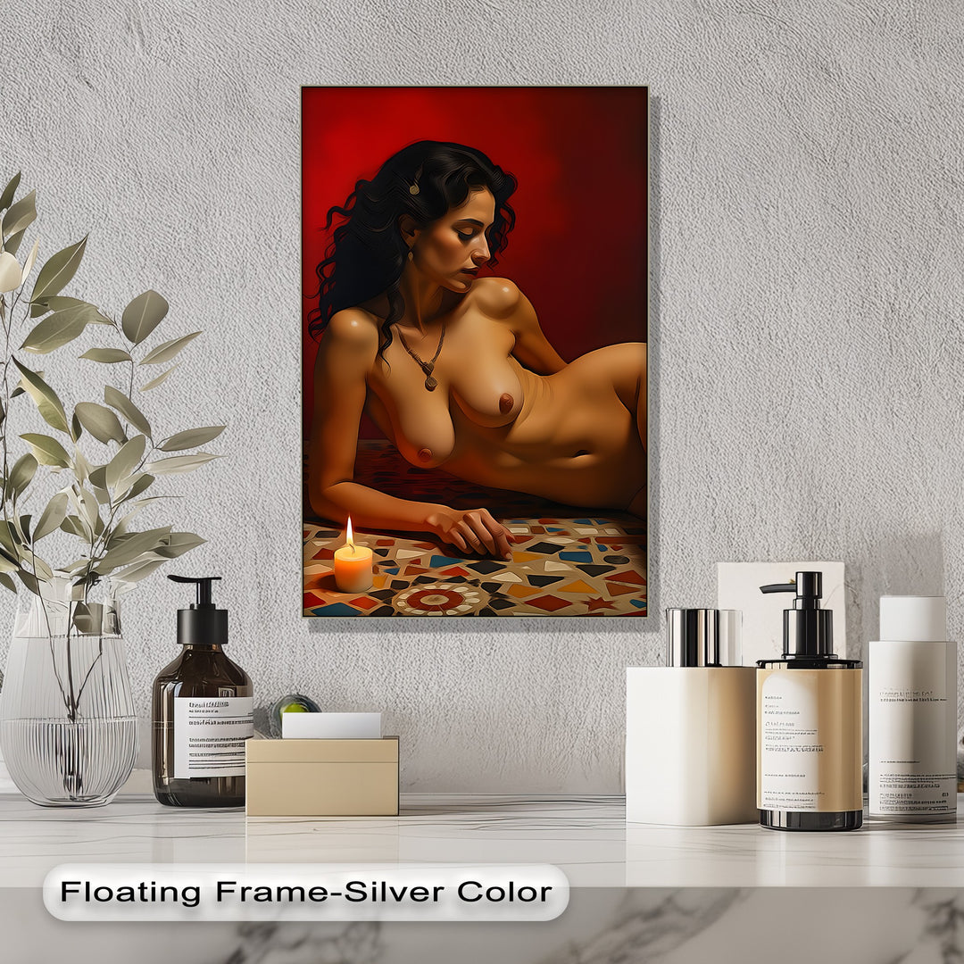 Velvet Flame – Sexual Canvas Wall Art | Canvas Wall Decor