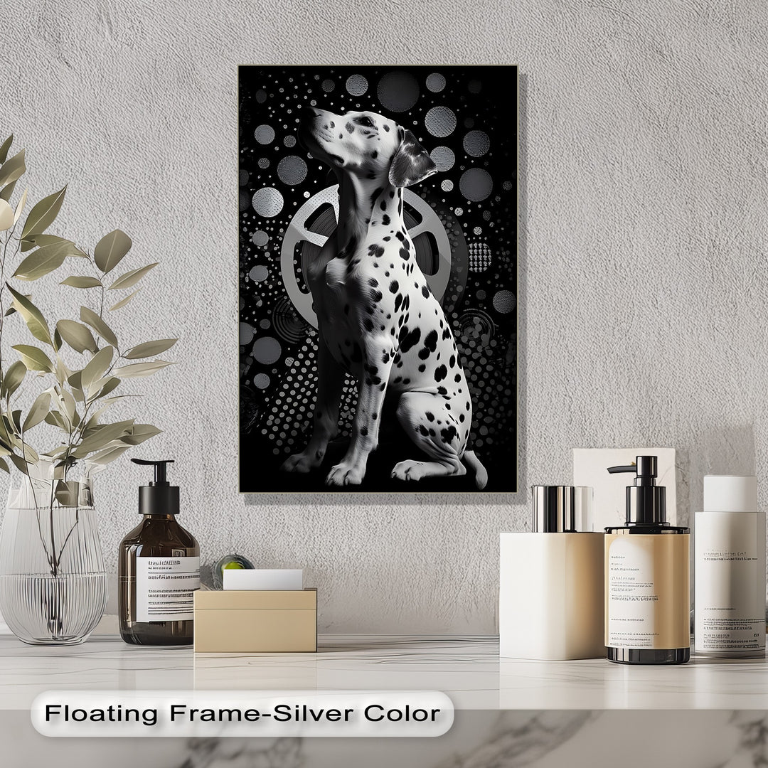 Retro Dalmatian – Puppies Canvas Print