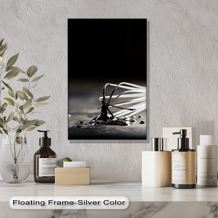 Whisked Elegance – Dark Chocolate Drizzle Canvas Prints