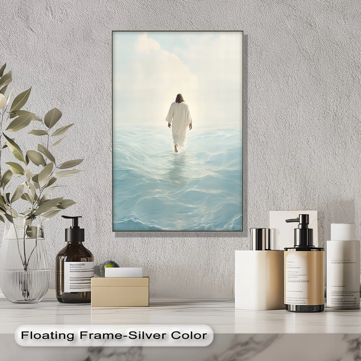 Divine Calm – Jesus Walking on Water Canvas Print - MyPhotoStation