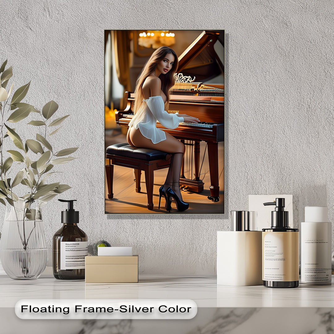 sophisticated canvas collage prints warm ambience living room art