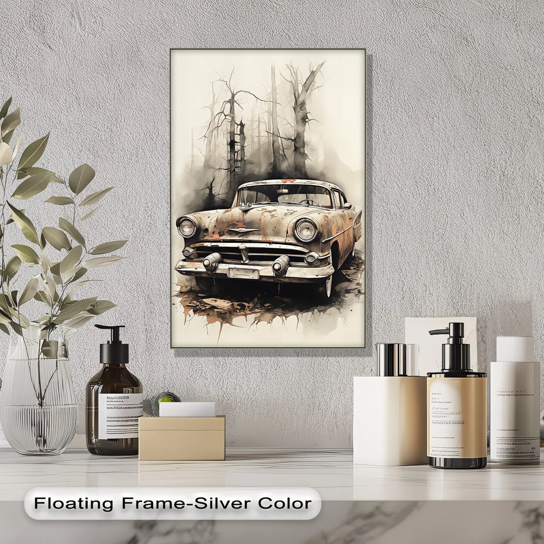 Haunted Forest Ride – Car Canvas Print - MyPhotoStation