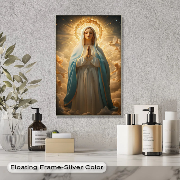 Queen of Heaven – Virgin Mary Canvas Art Print - MyPhotoStation