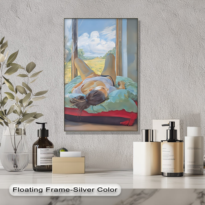 Golden Noon Serenity – Erotic Canvas Print
