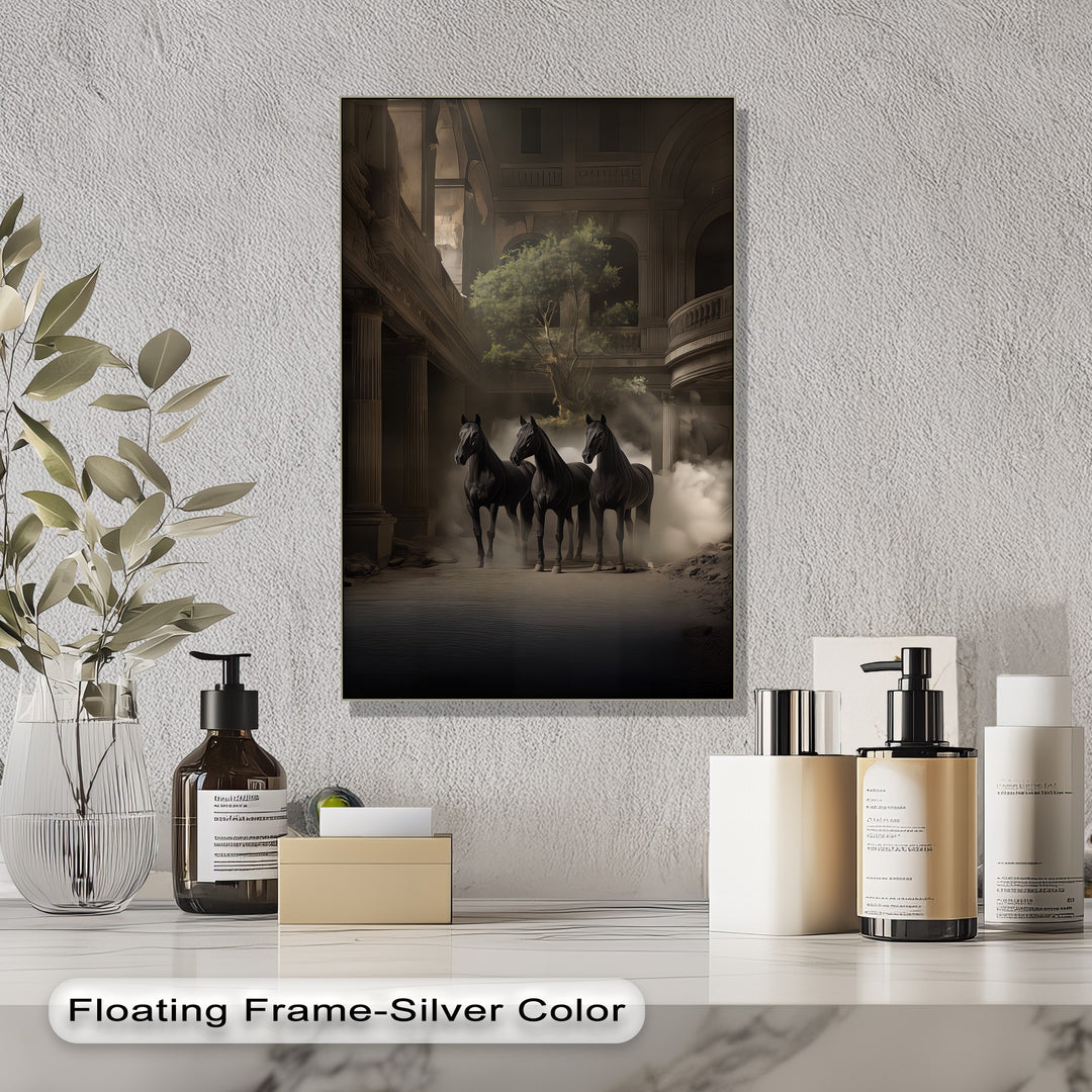 Guardians of the Forgotten Hall – Dark Horse Fantasy Canvas Print