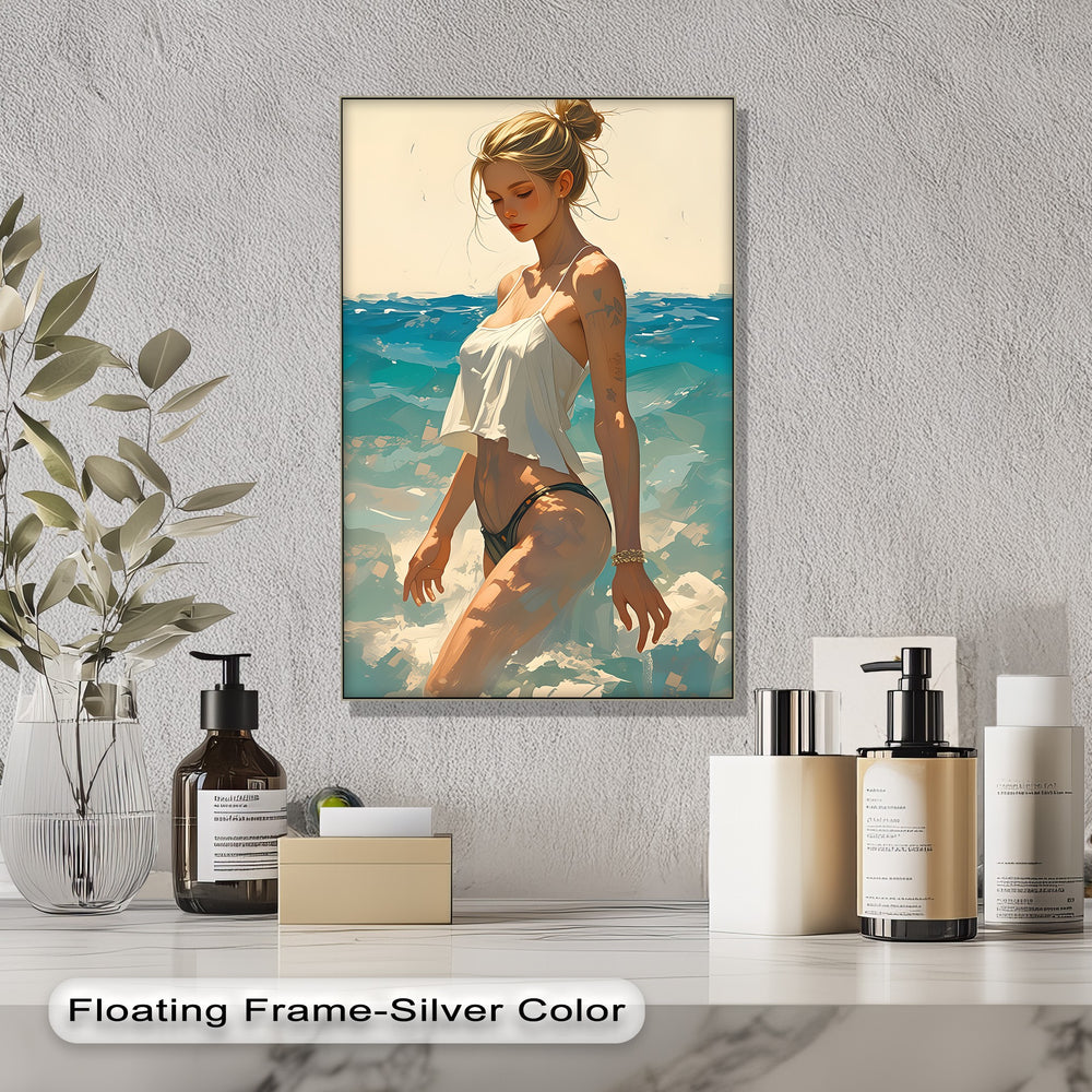 modern artwork canvas seaside elegance large canvas wall decor