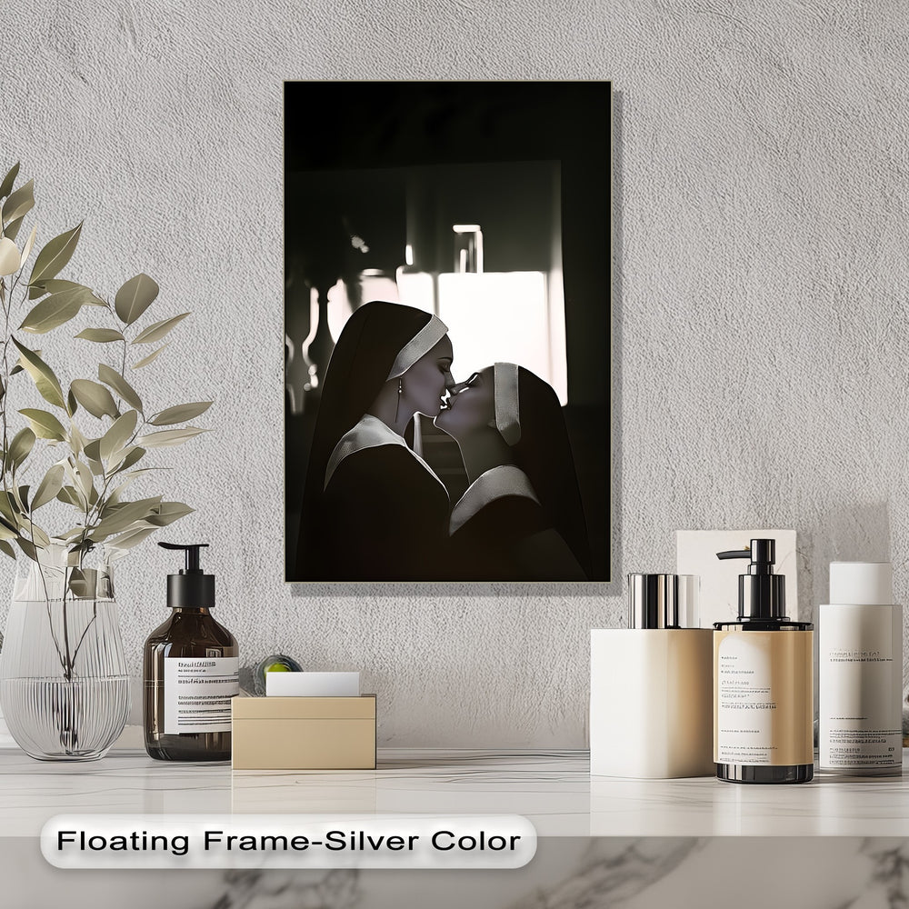 sophisticated canvas collage prints modern ambience living room art