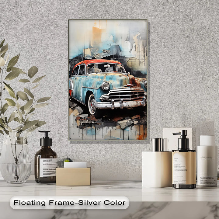 Urban Decay Dreamscape – Car Canvas Print