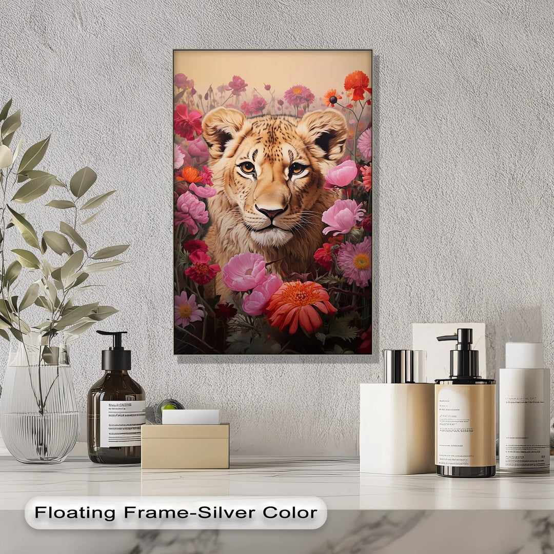 Wild Grace Among Blossoms – Animal Canvas Print - MyPhotoStation
