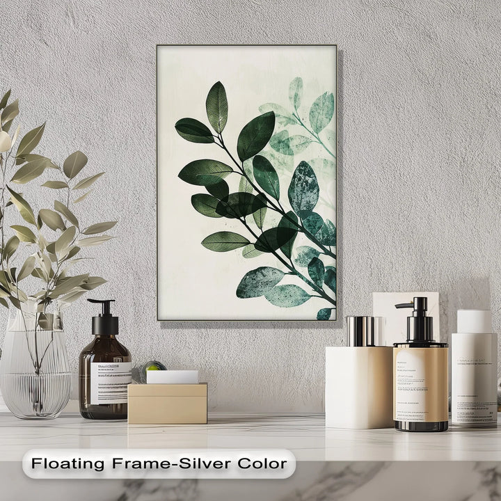 Olive Leaf Botanical Art – Tranquil Green Canvas Print - MyPhotoStation