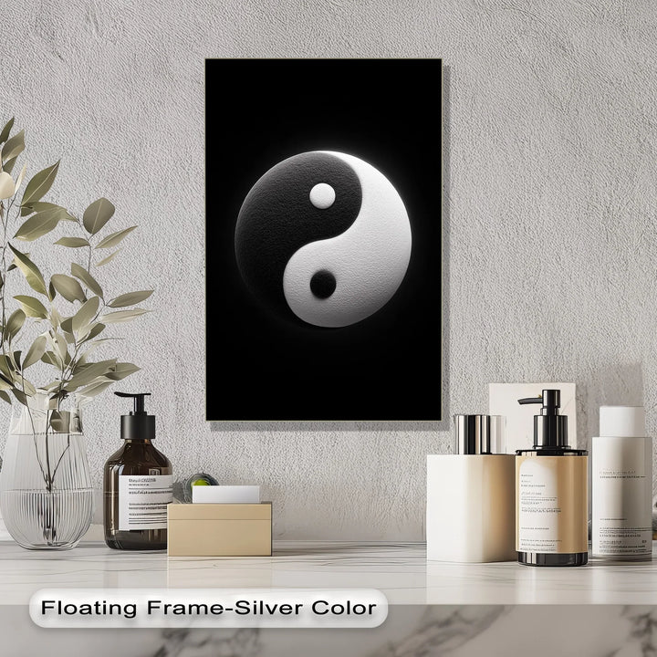 Balance Within – Yin Yang Symbol Inspirational Canvas Print