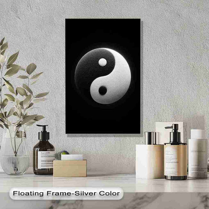 Balance Within – Yin Yang Symbol Inspirational Canvas Print