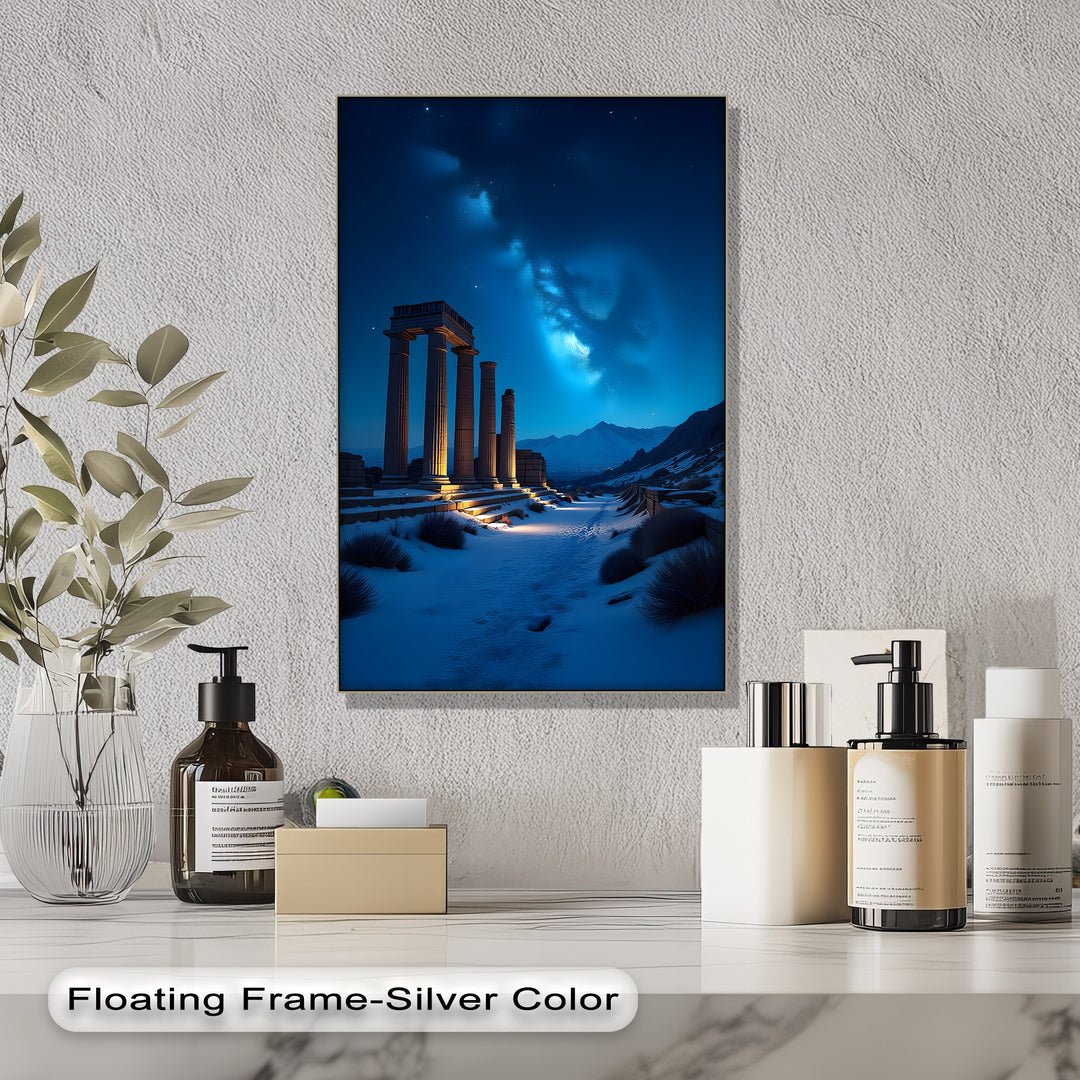 Eternal Starlight – Ancient Ruins Canvas Print