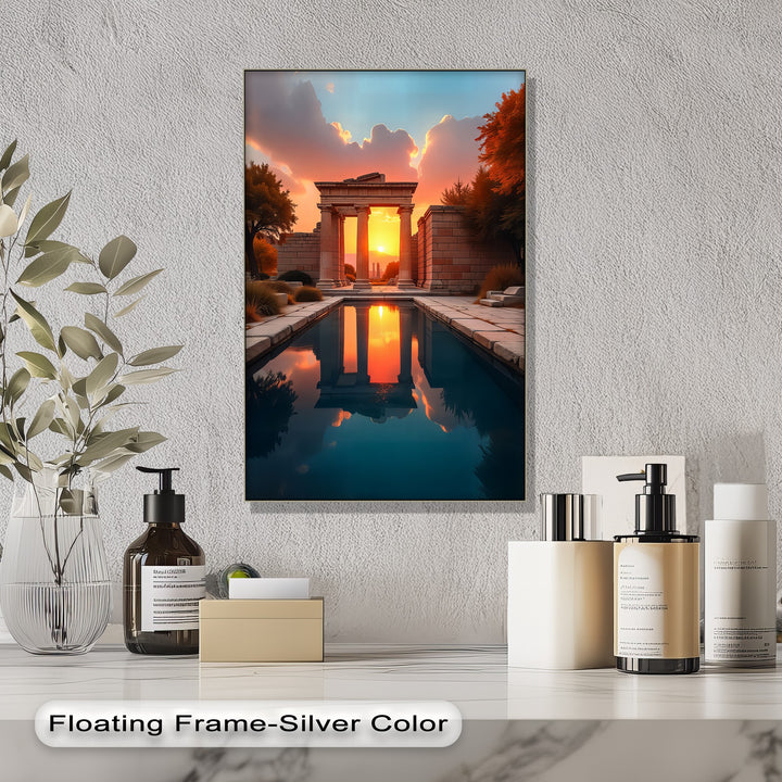 Sunset Serenity – Ancient Gate Canvas Print