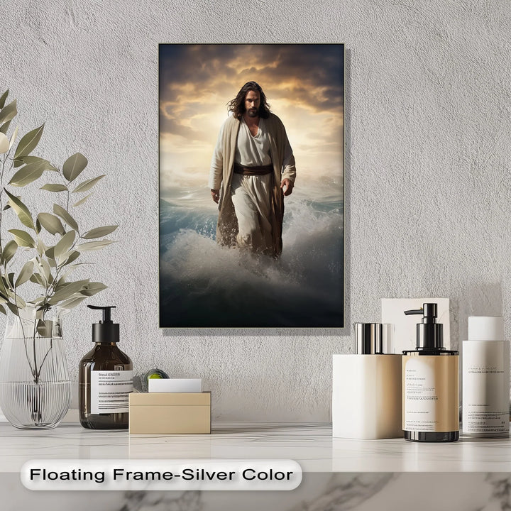 Divine Path – Jesus on the Sea Canvas Prints - MyPhotoStation