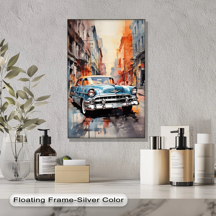 Classic Cadillac in Havana – Vintage Car Canvas Print - MyPhotoStation