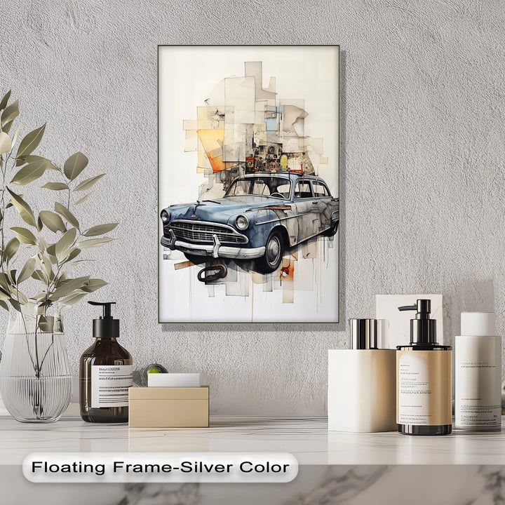 Urban Mechanic Memory – Car Canvas Print - MyPhotoStation
