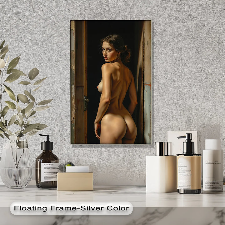 Naked Woman Pose – Erotic Canvas Print - MyPhotoStation