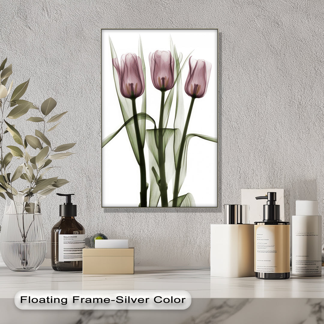 Winterliche Ruhe – Japanische Frau im blauen Kimono, Leinwanddruck | Gerahmtes Kunstwerk