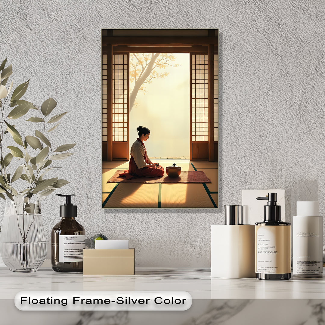 Tranquil Ritual – Japanese Tea Ceremony Canvas Print | Artwork Canvas