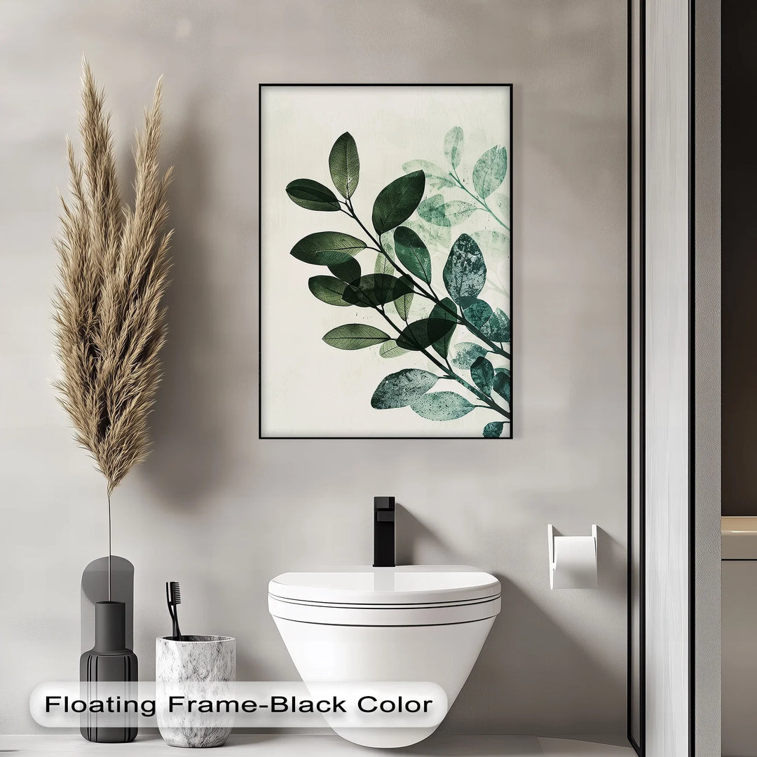 Olive Leaf Botanical Art – Tranquil Green Canvas Print - MyPhotoStation