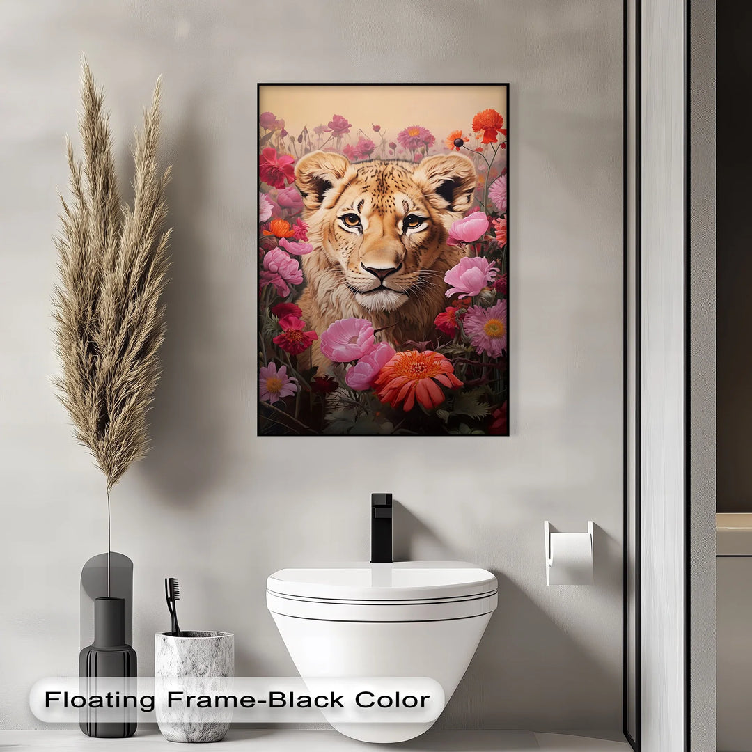 Wild Grace Among Blossoms – Animal Canvas Print - MyPhotoStation