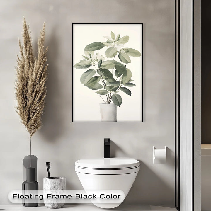 Tranquil Magnolia in Vase – Soft Botanical Canvas Print - MyPhotoStation